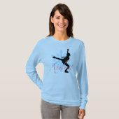 Axelent Eis-Skaten-T-Shirt T-Shirt (Vorne ganz)