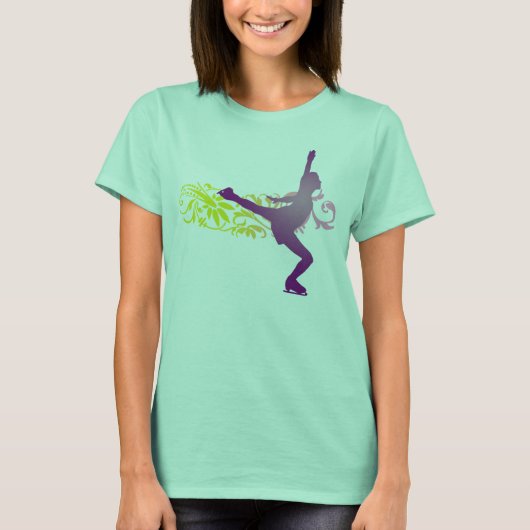 Axelent Ice Skating Tee (Vorderseite)