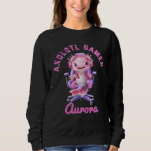 Axelotl Cozy Gamer Girl Pink Niedlich Axolotname