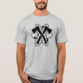 Axes Grau-Shirt T-Shirt