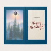 Axial Tilt - Atheist Weihnachtskarten - 25pk Klein (Innenseite Aufgefaltet)