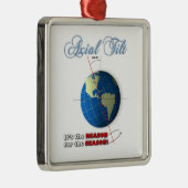 Axiale Neigung Ornament Aus Metall (Rechts)