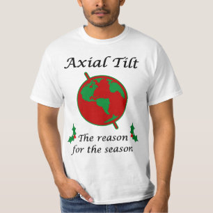 Axialer Neigungs-Grund während der Jahreszeit T-Shirt