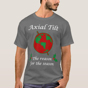 Axialer Neigungs-Grund während der Jahreszeit T-Shirt