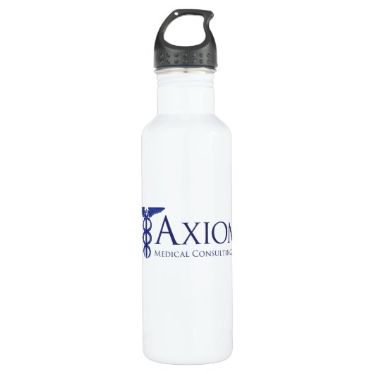 Axiom Edelstahlflasche (Vorderseite)