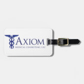 Axiom-Gepäckanhänger Gepäckanhänger (Vorderseite horizontal)