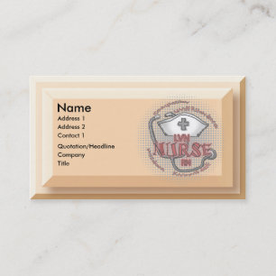 Axiom LVN Nurse Business Card Visitenkarte