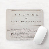 Axiome oder Bewegungsgesetze, von Volumen I Mousepad (Mit Mouse)