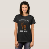 Axishirsch ich mag wirklich Axis Deer T-Shirt (Vorne ganz)