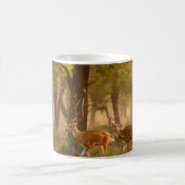Axishirsch oder Gefleckter Hirsch, Axis axis Kaffeetasse (Mittel)