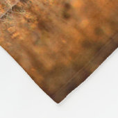 Axishirsch oder Tüpfelhirsch, Axis axis Fleecedecke (Ecke)