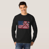 Axle Maker Patriotic Us Flag T-Shirt (Vorne ganz)