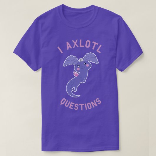 Axlotl Süsse T-Shirt (Design vorne)