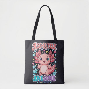 Axo-Lutely Awesome Süßer Axolotl Tasche