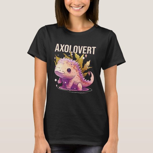 Axo t Axolotl Amphibian Mexican Walking Fish T-Shirt (Vorderseite)