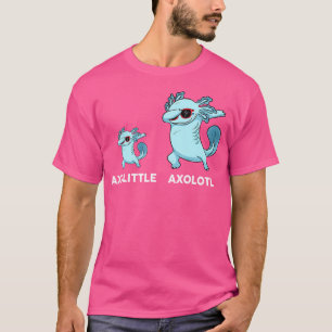 Axolittle Axolotl Niedlich Amphibien Salamander T-Shirt