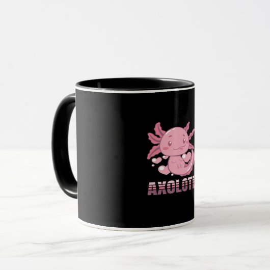 Axolotale Kirche| Süße Tier| Heimtiere Tasse (Vorderseite Links)