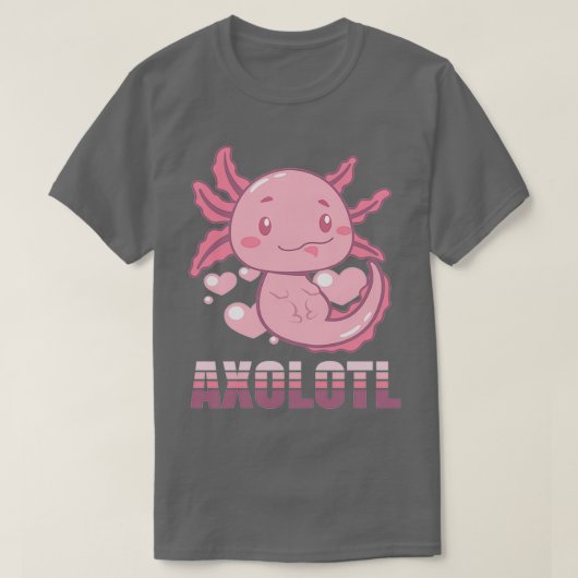 axolotale Kirschterrarium T-Shirt (Design vorne)