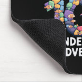 Axolotl 100 Days of School Underwater Adventure Sm Mousepad (Ecke)