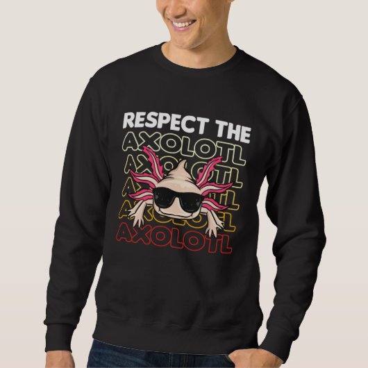 Axolotl  1 sweatshirt (Vorderseite)