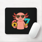 Axolotl 67 Meme Six Seven Funny Ice Cream Drip  Mousepad (Mit Mouse)