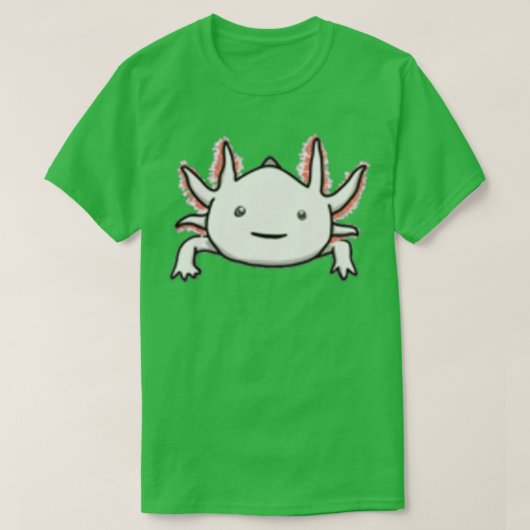 Axolotl 9 T-Shirt (Design vorne)