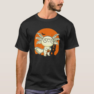 Axolotl Ambystoma Mexicanum Pastell Halloween Spaz T-Shirt