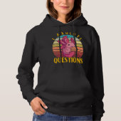 Axolotl Amphibian Sayings 10 Hoodie (Vorderseite)