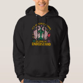 Axolotl Amphibian Sayings 4 Hoodie (Vorderseite)