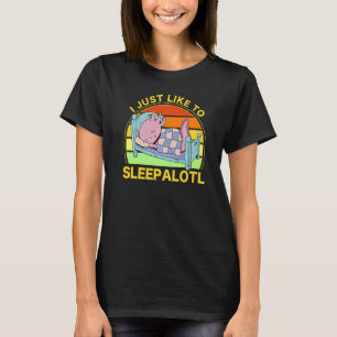 Axolotl Amphibien-Redewendungen 2 T-Shirt