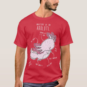 Axolotl Anatomie T-Shirt