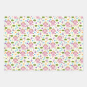 Axolotl Aquarium Girl Geschenkpapier Set (Vorderseite)