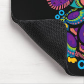 Axolotl Art Aztec Mexican Salamander Mexico Cinco Mousepad (Ecke)