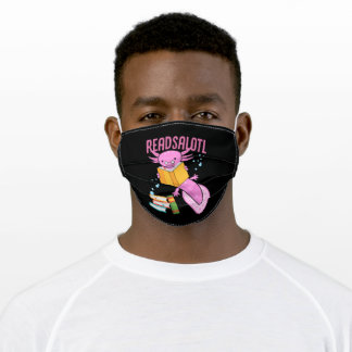 Axolotl, Axolotl snaxalotl, Axolotls Mund-Nasen-Maske Aus Stoff