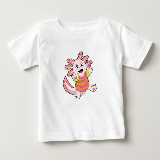 Axolotl Baby T-shirt (Vorderseite)