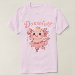 Axolotl Ballerina Dancolotl Tanz Tier Geschenk T-Shirt
