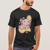 Axolotl Banana Milk Ambystoma Mexicanum T-Shirt (Vorderseite)