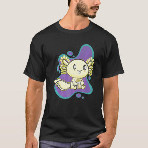 Axolotl Bananen Milch Ambystoma Mexicanum Laufende T-Shirt
