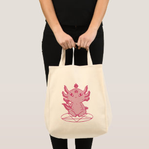 Axolotl Baphomet Pagan Tragetasche