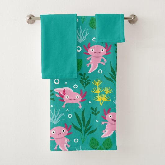 Axolotl Bath Handtuch Set (Insitu)