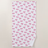 Axolotl Beach Handtuch (Vorderseite)