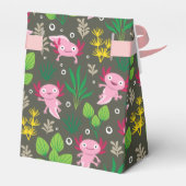 Axolotl-Bevorzugung-Box Geschenkschachtel (Rückseite)