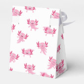 Axolotl-Bevorzugung-Box Geschenkschachtel (Rückseite)
