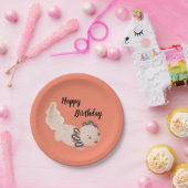 Axolotl Birthday Tellers Pappteller (Party)