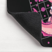 Axolotl Boba Tea Bubble Tea Kawaii Anime Japanisch Mousepad (Ecke)