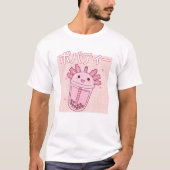 Axolotl Bubble Milk Tee Boba Niedlich Axolotl Kawa (Vorderseite)