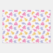 Axolotl Buntes Cartoon Geschenkpapier Set (Vorderseite)
