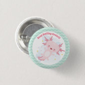 Axolotl Button (Vorne & Hinten)