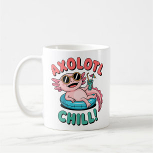 Axolotl Chill! – Cooler Sommer Axolotl  Kaffeetasse