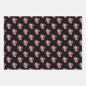 Axolotl Christmas Candycane Geschenkpapier Set (Vorderseite 2)